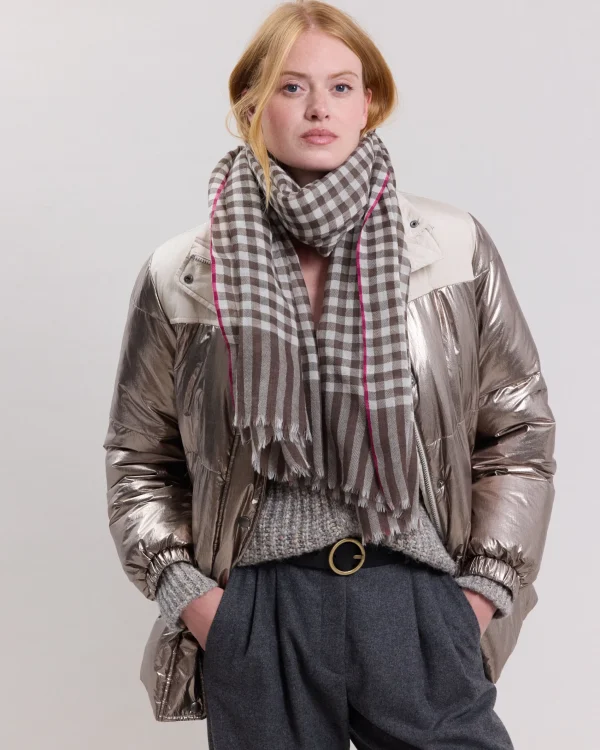 Gingham Scarf<Hartford Cheap