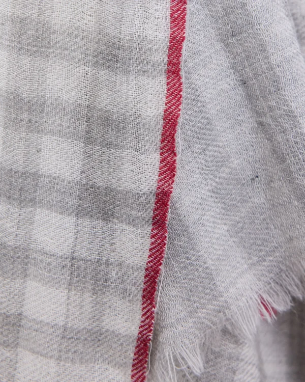 Gingham Scarf<Hartford Sale