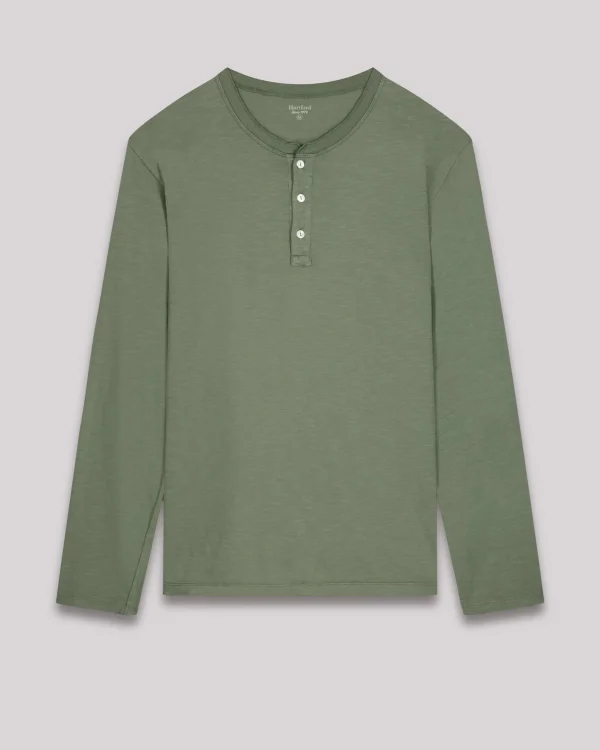 Henley T-shirt<Hartford Clearance
